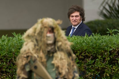 El presidente Javier Milei en Buenos Aires, Argentina, el 17 de junio del 2025.