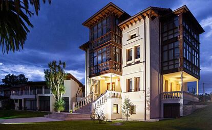 El hotel El Indiana, en la localidad asturiana de Llanes.