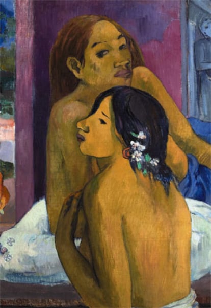 El lienzo <i>Dos mujeres</i> de Paul Gauguin es una de las piezas que van a ser subastadas por Sotheby's los días 7 y 8 de febrero.