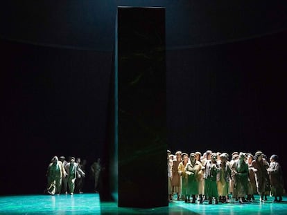 Imagen de la producción 'Nabucco' en la Zúrich en 2019.