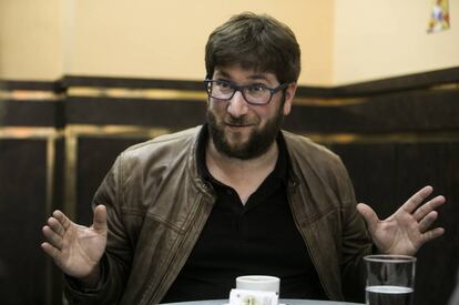 Entrevista a Miguel Urban, eurodiputado de Podemos, en Madrid.