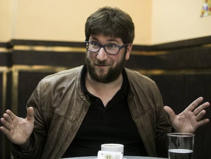 Entrevista a Miguel Urban, eurodiputado de Podemos, en Madrid.