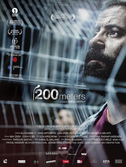 Cartel de la película '200 metros'.