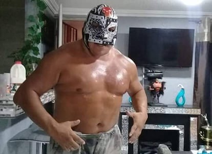 El luchador mexicano Mr. Niebla.