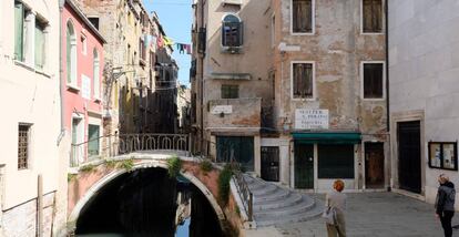 Venecia (Italia), el viernes 17 de abril.