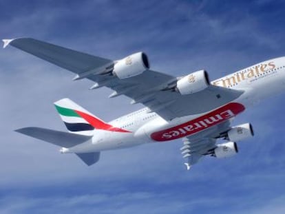 Airbus A380 de Emirates.