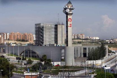 Sede de Canal 9 en Valencia.