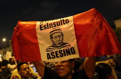 Manifestaci&oacute;n en lima contra el indulto a Fujimori 