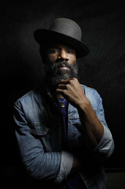 Cody ChesnuTT, retratado esta semana en Madrid.