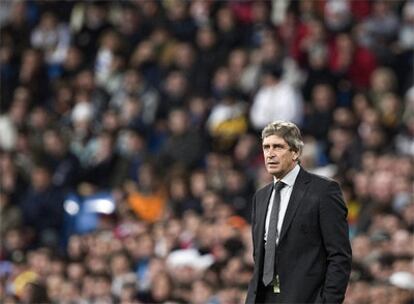 El técnico chileno del Real Madrid, durante el partido ante el Villarreal