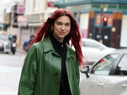 Dua Lipa, fotografiada en Londres el 4 de abril.