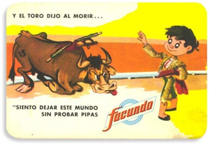 Promoción de la marca en los años sesenta.