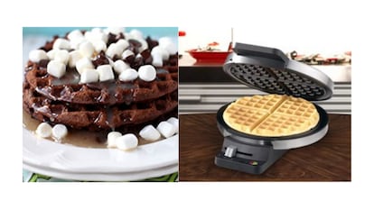 Recetas waffles en Wafflera Cuisinart