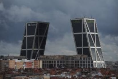 Vistas de la sede operativa de Bankia en Madrid