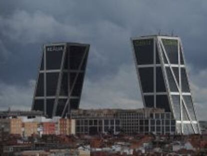 Vistas de la sede operativa de Bankia en Madrid