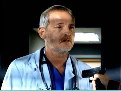 El actor Jordi Rebellón, fallecido este miércoles, en el capítulo final de 'Hospital Central'