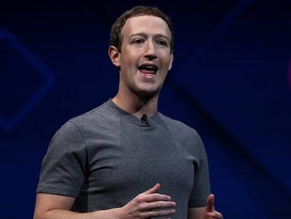 El consejero delegado de Facebook, Mark Zuckerberg.