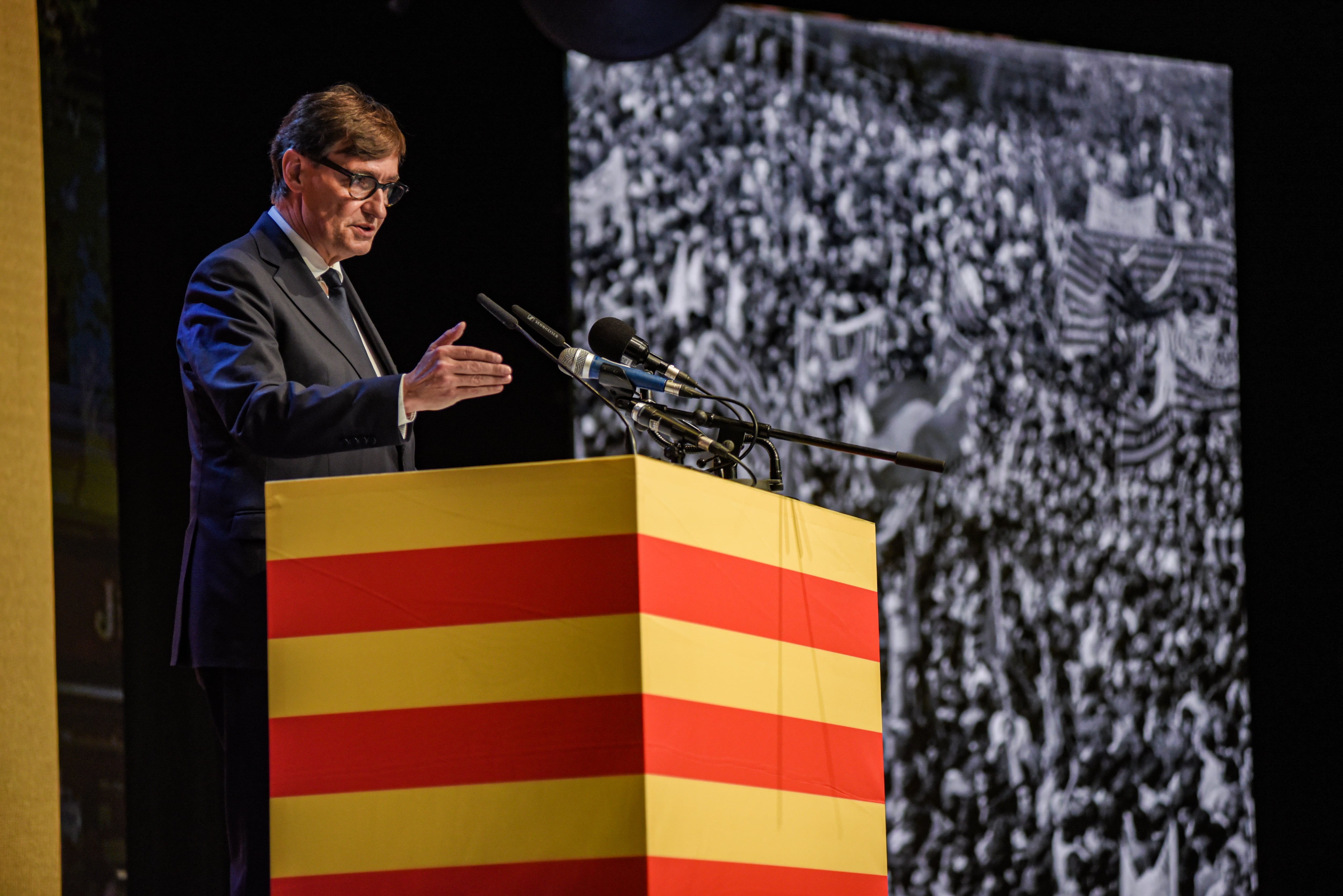 La Diada de Sant Boi cumple 50 años con un mensaje antifascista: “Lo que refuerza Cataluña no es cerrarse”