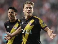 Alemao celebra su primer gol ante el Samsunspor.