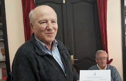 Marcos Recolons, ex provincial de los jesuitas en Bolivia y el Vaticano, imputado por encubrir varios casos de abusos, en una imagen de 2018