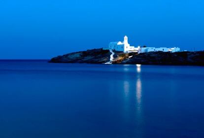 La isla griega de Sifnos. 
