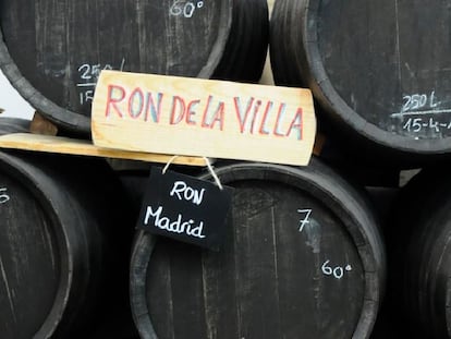 Barricas para elaborar Ron de la Villa.