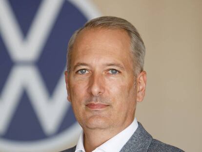 Markus Haupt, presidente de Volkswagen Navarra, en una imagen de archivo. 