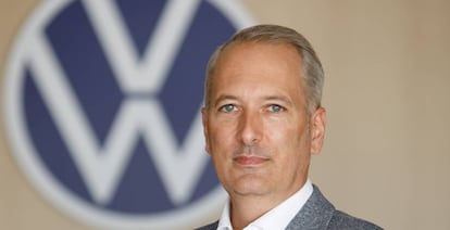 Markus Haupt, presidente de Volkswagen Navarra, en una imagen de archivo. 