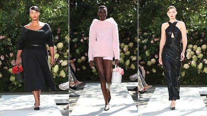 Tres de las propuestas del desfile de Michael Kors 