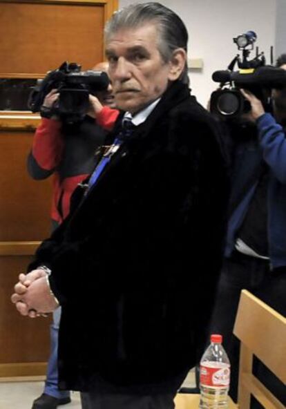 Miguel Montes Neiro, durante un juicio.