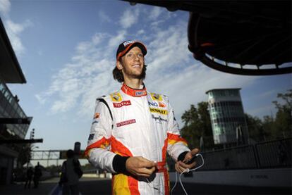 Grosjean, en una fotografía tomada en 2009, cuando pilotaba para Renault.