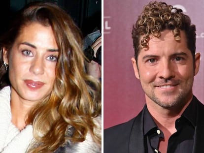 Elena Tablada y David Bisbal.