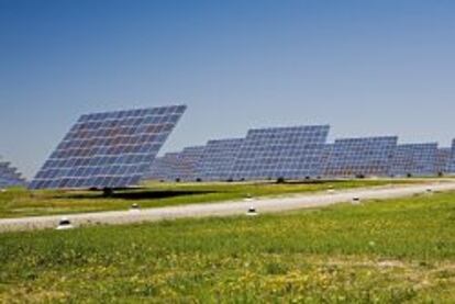 Planta fotovoltaica de Acciona.