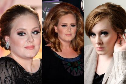 Adele ha conseguido llevar el eyeliner de tinta y los cardados sesenteros a las jóvenes veinteañeras. Un look ideal si se busca un estilo sobrio y muy elegante. Eso sí, esta imagen suma años a quien la luce...