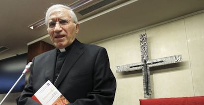 Antonio Mar&iacute;a Rouco Varela,  inaugura la asamblea plenaria de los obispos, en Madrid. 