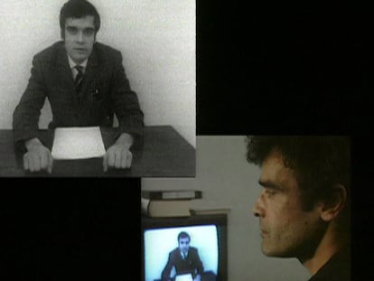 'Interface' (1995), videoinstalação de Harun Farocki.
 
 