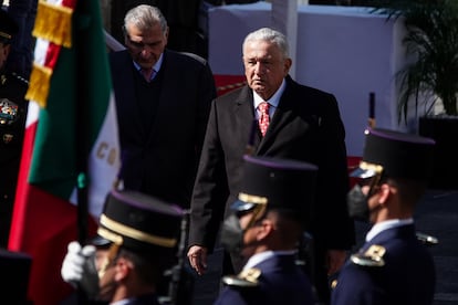 El presidente de México, Andrés Manuel López Obrador, este martes.