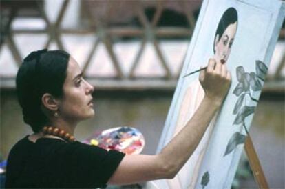Salma Hayek, en el papel de Frida Kahlo.