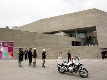 El Lugar de la Memoria en Lima en 2015. El espacio fue clausurado con polémica en marzo de 2023 y luego reabierto.