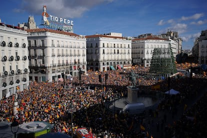 Manifestaciones contra amnistia