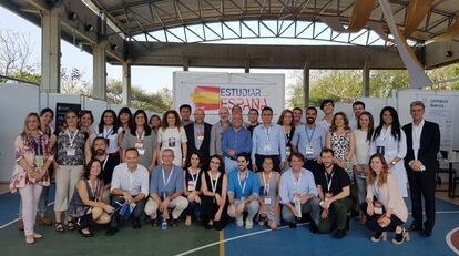 Participantes de la edición colombiana de Estudiar en España, celebrada en marzo pasado.