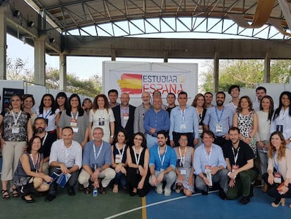 Participantes de la edición colombiana de Estudiar en España, celebrada en marzo pasado.