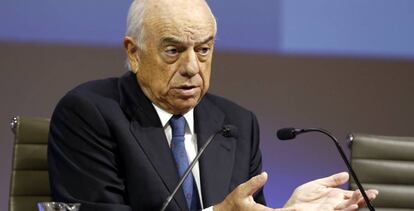 El presidente del BBVA, Francisco González. EFE