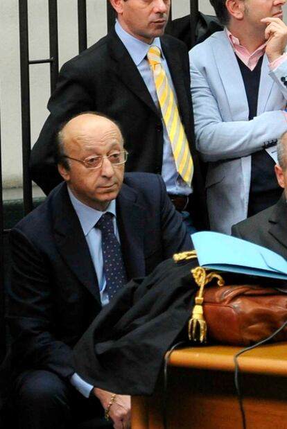 El ex dirigente del Juventus Luciano Moggi, durante su juicio en Nápoles, en 2010.