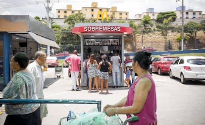 El McDonald's de Cidade Tiradentes el viernes 30 de noviembre