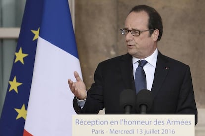 El presidente franc&eacute;s, Francois Hollande.