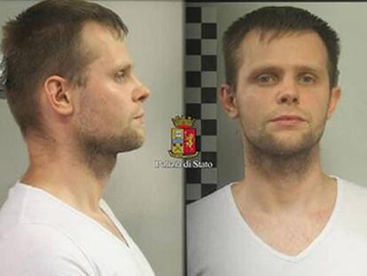 Lukasz Pawel Herba, arrestado por la polic&iacute;a italiana por el secuestro de una modelo brit&aacute;nica en Italia. 