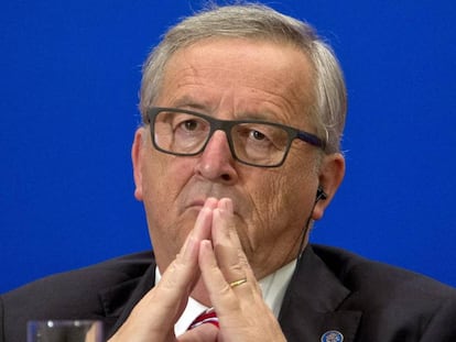 El presidente de la Comisión Europea, Jean-Claude Juncker.