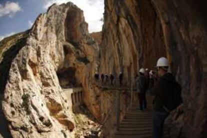 El Caminito del Rey, en Málaga.