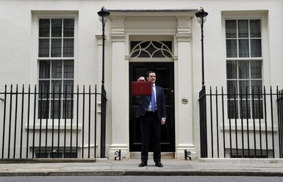 El ministro brit&aacute;nico de Econom&iacute;a, George Osborne. 